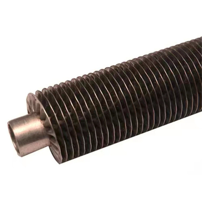 Ребристая труба Iso прессованная теплообменным аппаратом стальная с алюминиевыми ребрами 0~15mm