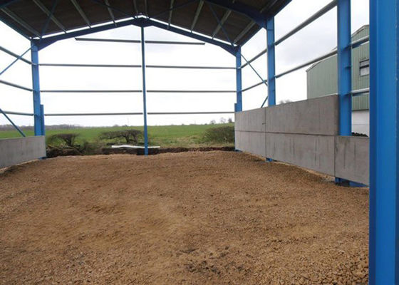 Аграрные стальные полуфабрикат здания для хранения зерна 1000t