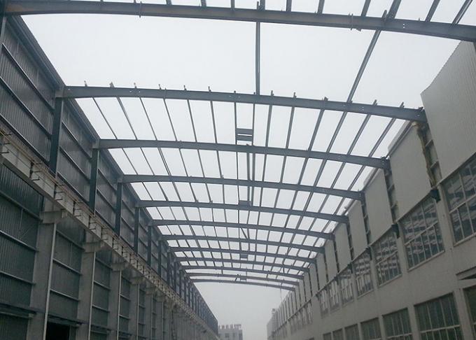 Легкий установите гальванизированную Prefab структуру железного каркаса строя полуфабрикат промышленное здание склада мастерской