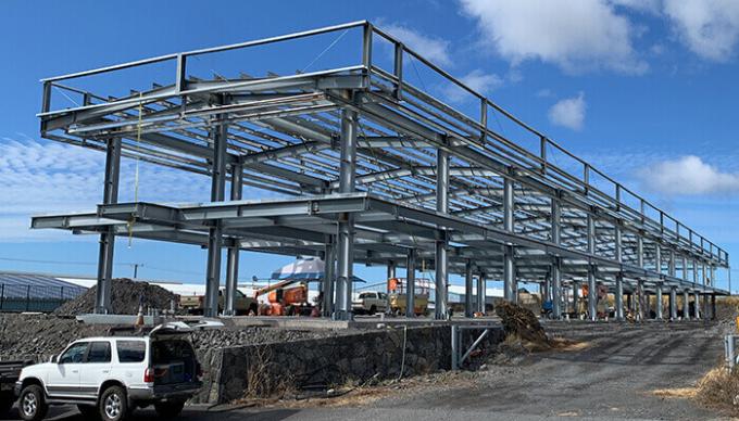 Здание стальной структуры /Hangar склада стальной структуры нового металла стиля 2021 строя в Гаваи