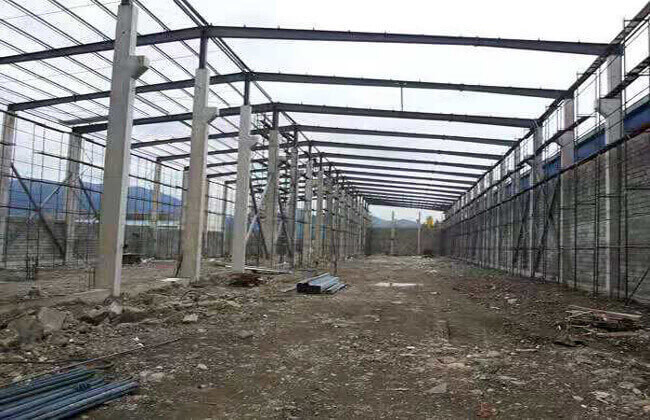 Подгонянная структура стали Здани-крыши полуфабрикат склада мастерской фабрики гостиницы офиса низкой цены здания стальной структуры стальная в Грузии